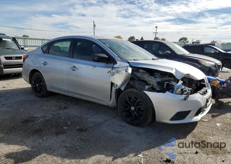 2017 Nissan Sentra S z USA, uszkodzony, nr VIN 3N1AB7AP6HY399729